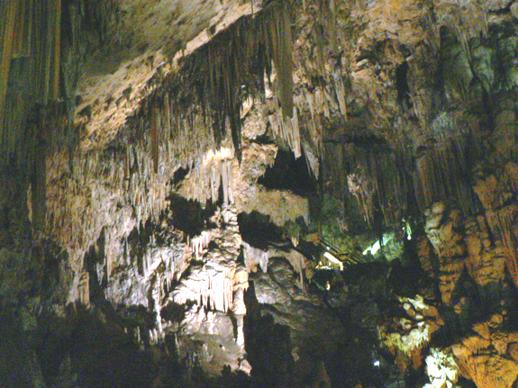 Inside Nerja caves