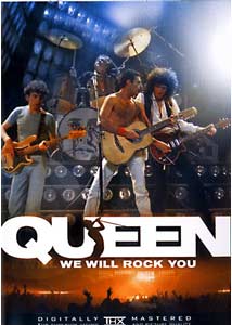 Queen We Will Rock You DVD cover